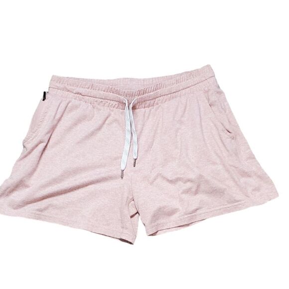 Pacific Trail Pink Heathered Athletic Shorts - Picture 1 of 8